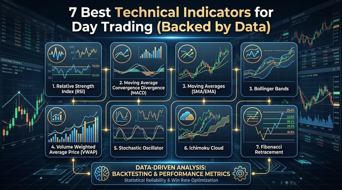 7 Best Technical Indicators for Day Trading (Backed by Data) | HorizonAI
